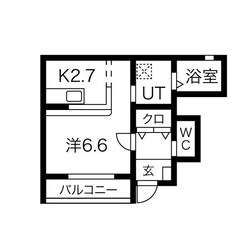 長町一丁目駅 徒歩10分 1階の物件間取画像